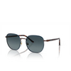 Persol PO1015SJ Sunglasses 1127S3 brown / blue - product thumbnail 2/4