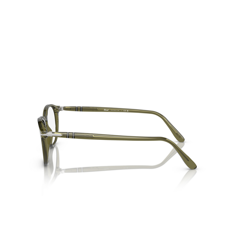 Persol PO3007V Eyeglasses 1142 olive transparent - 3/4