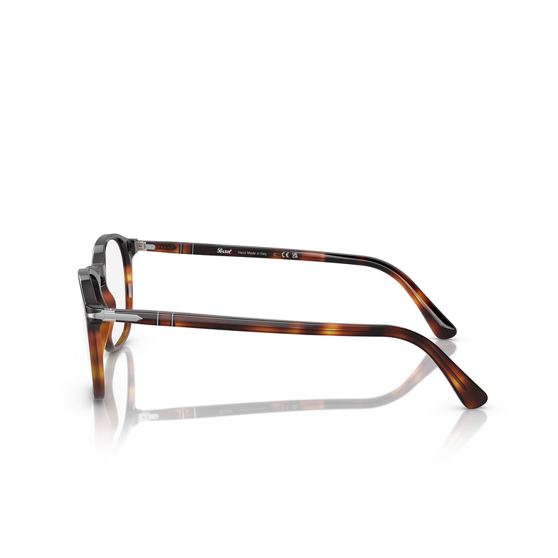 Persol PO3007VM Eyeglasses 1160 tortoise dark / light brown - 3/4