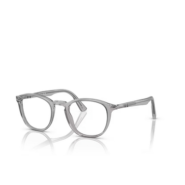 Persol PO3143V Eyeglasses 309 transparent grey - three-quarters view