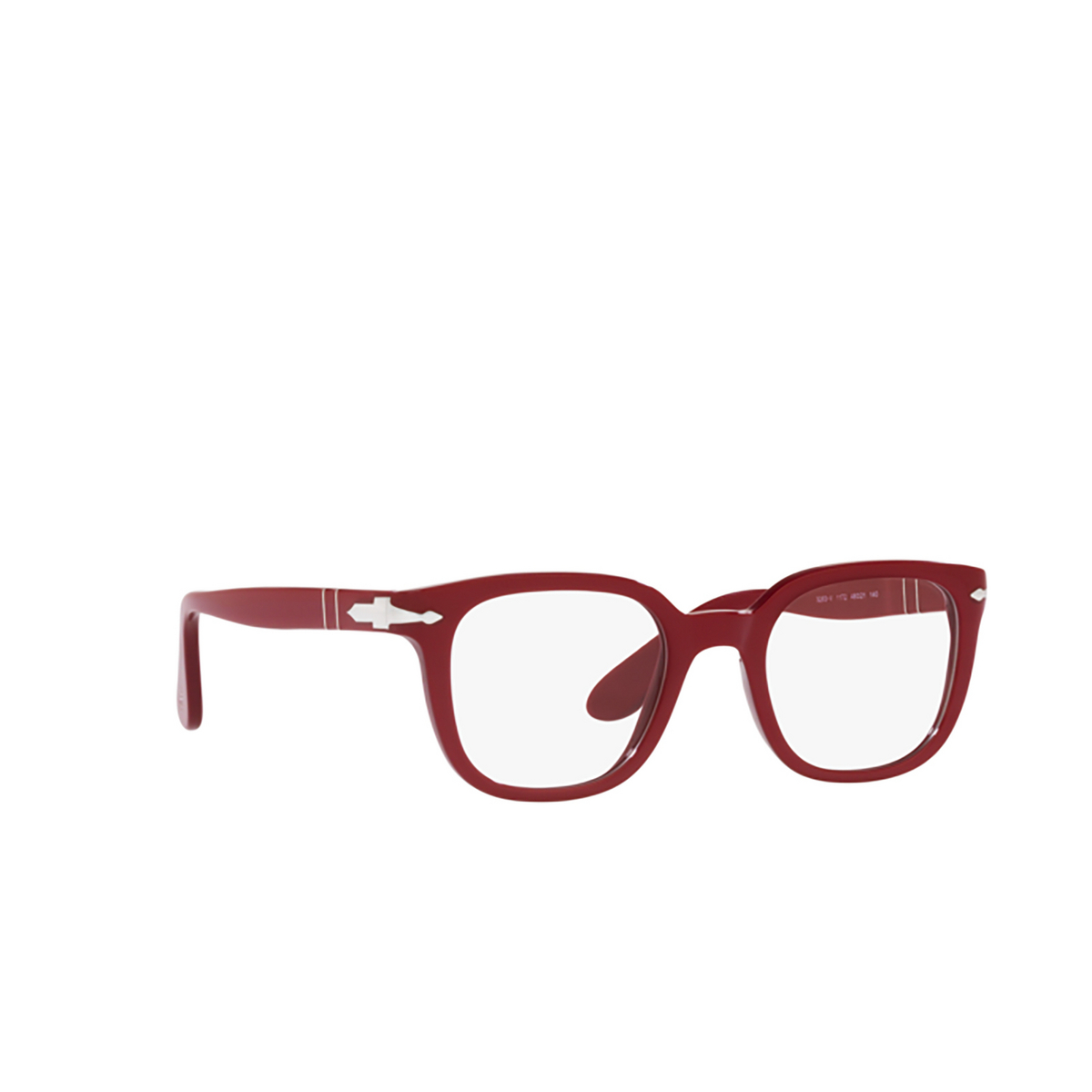 Persol PO3263V Eyeglasses 1172 Red - three-quarters view