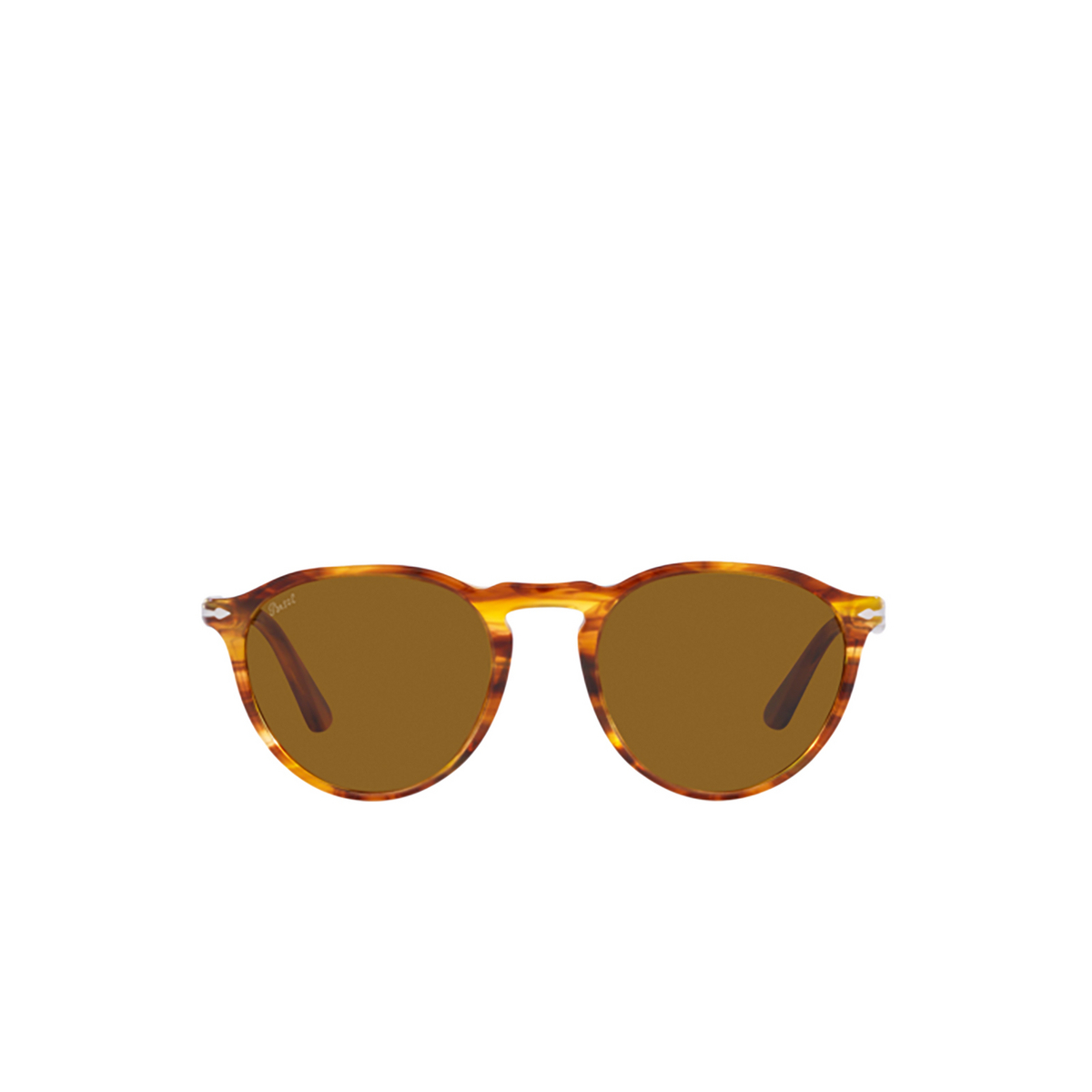 Persol PO3286S Sunglasses 115733 Striped Red - front view