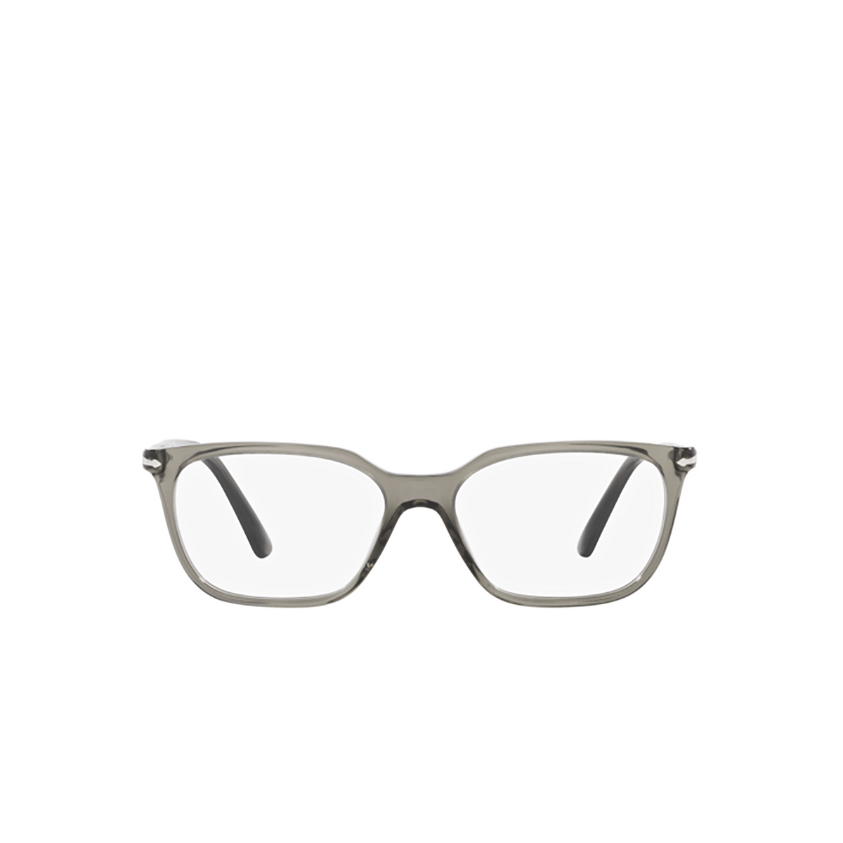 Persol PO3298V Eyeglasses 1103 Taupe Grey Transparent - front view