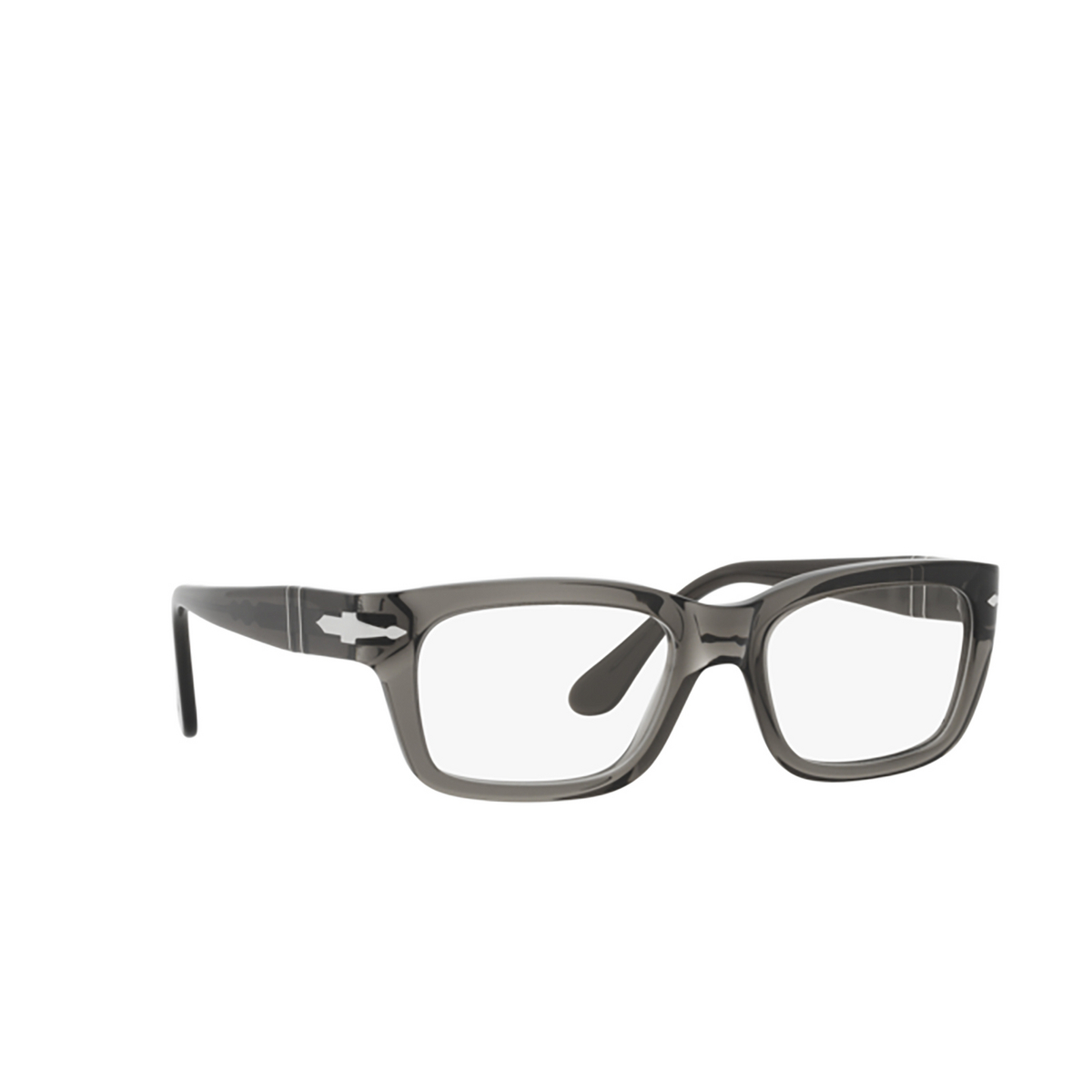 Persol PO3301V Eyeglasses 1103 Opal smoke - three-quarters view