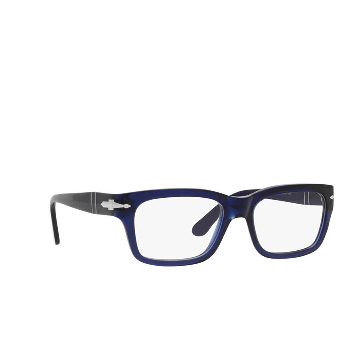 Persol PO3301V Eyeglasses 181 Opal blue - three-quarters view