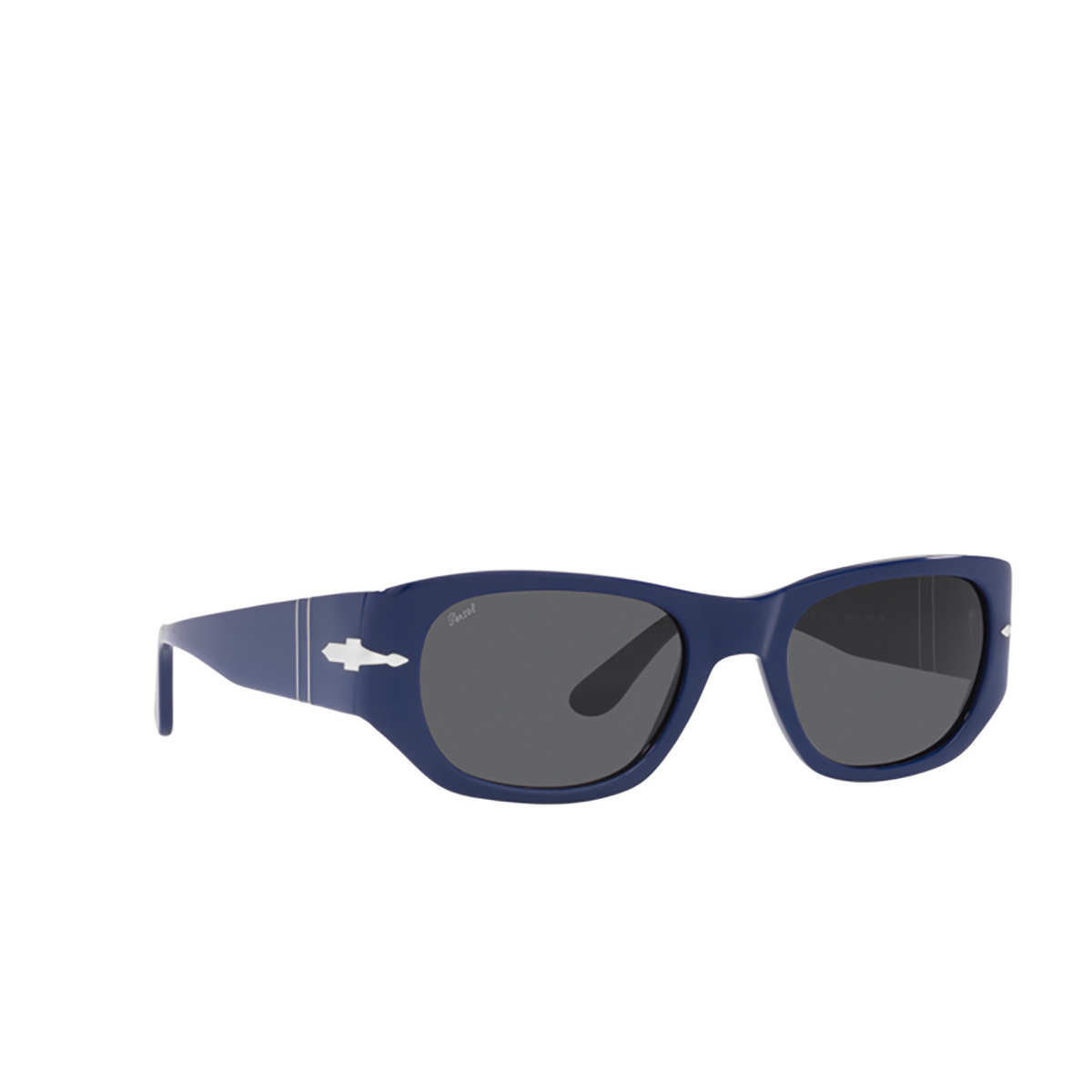 Persol PO3307S Sunglasses 1170B1 Blue - three-quarters view