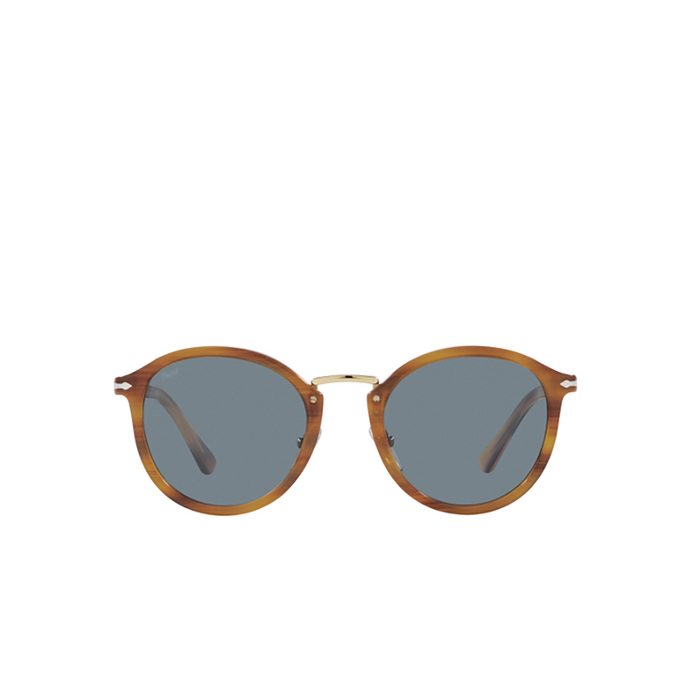 Persol PO3309S Sunglasses 960/56 striped brown - 1/4