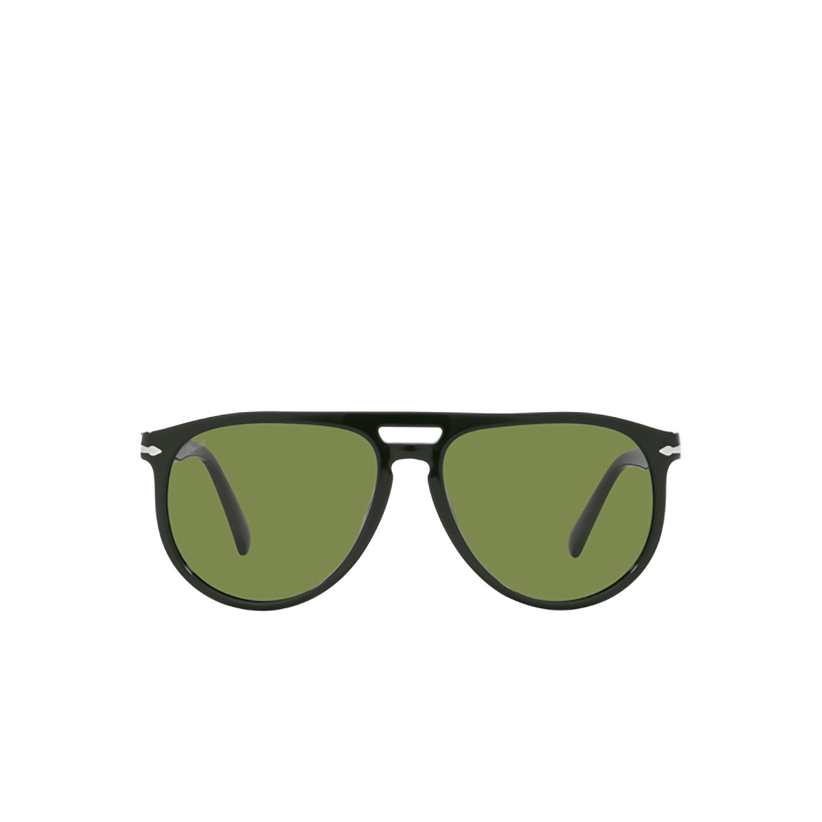 Persol PO3311S Sunglasses 11884E Dark Green - front view