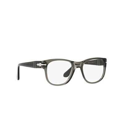 Persol PO3312V Eyeglasses 1103 transparent taupe gray - three-quarters view