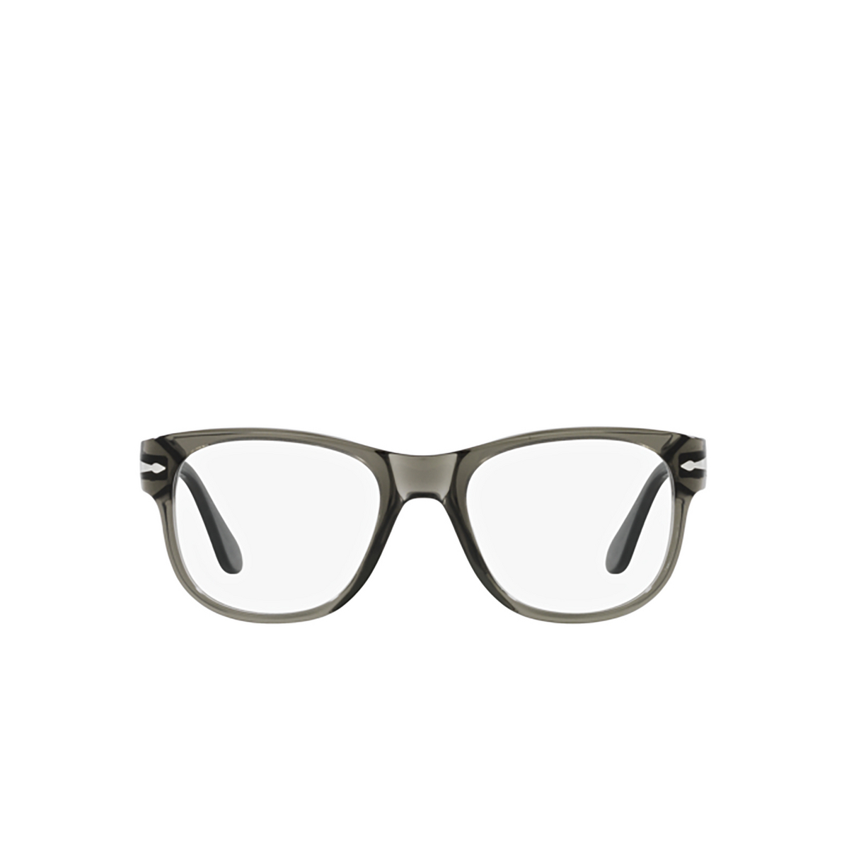 Persol PO3312V Eyeglasses 1103 Transparent Taupe Gray - front view