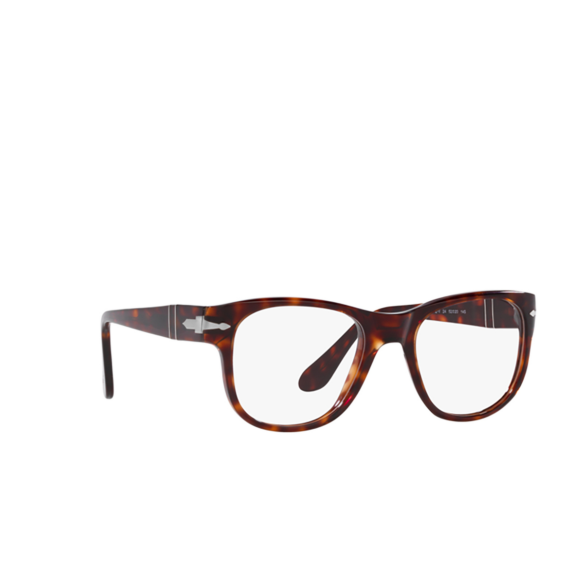 Persol PO3312V Eyeglasses 24 Havana - three-quarters view