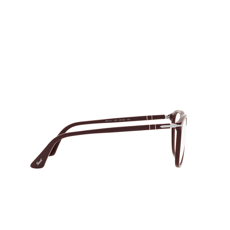 Persol PO3314V Eyeglasses 1187 dark burgundy - 3/4