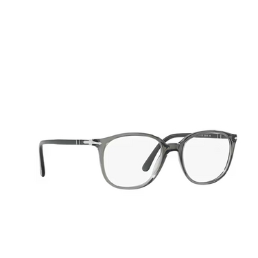 Persol PO3317V Eyeglasses 1103 transparent taupe gray - three-quarters view