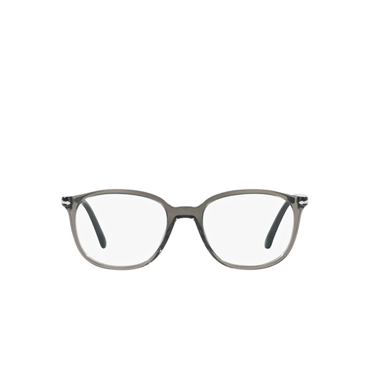 Persol PO3317V Eyeglasses 1103 Transparent Taupe Gray - front view