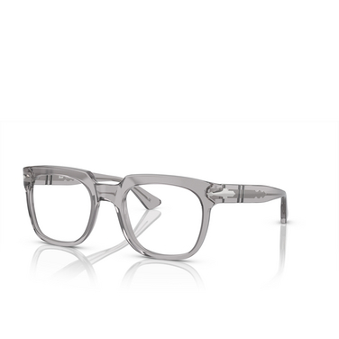 Persol PO3325V Korrektionsbrillen 309 transparent grey - Dreiviertelansicht