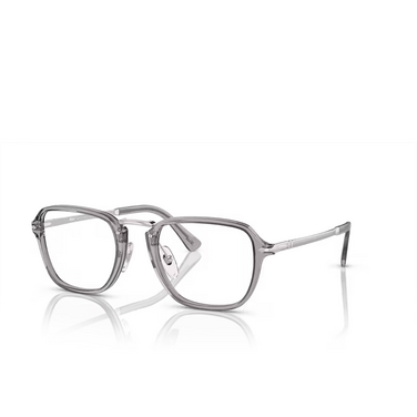 Persol PO3331V Eyeglasses 309 transparent grey - three-quarters view