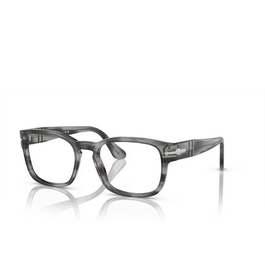 Persol PO3334V Eyeglasses 1192 striped grey - three-quarters view