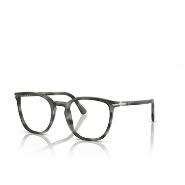 Persol PO3338V Eyeglasses 1192 striped grey - three-quarters view