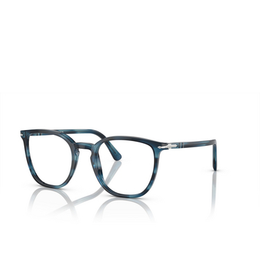 Persol PO3338V Eyeglasses 1193 striped blue - three-quarters view