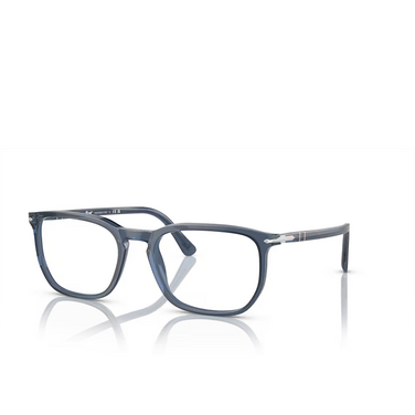 Persol PO3339V Eyeglasses 1197 transparent blue - three-quarters view