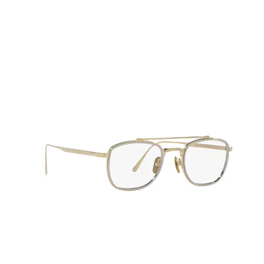 Persol PO5005VT Korrektionsbrillen 8005 gold / silver - Dreiviertelansicht