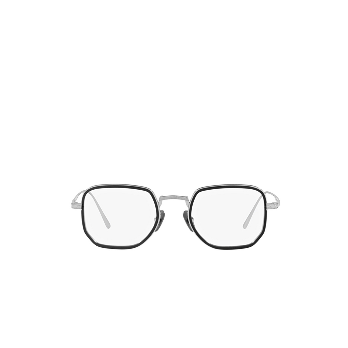 Persol PO5006VT Eyeglasses 8006 Silver/black - front view
