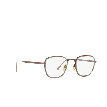 Persol PO5007VT Eyeglasses 8007 brown/gunmetal - three-quarters view
