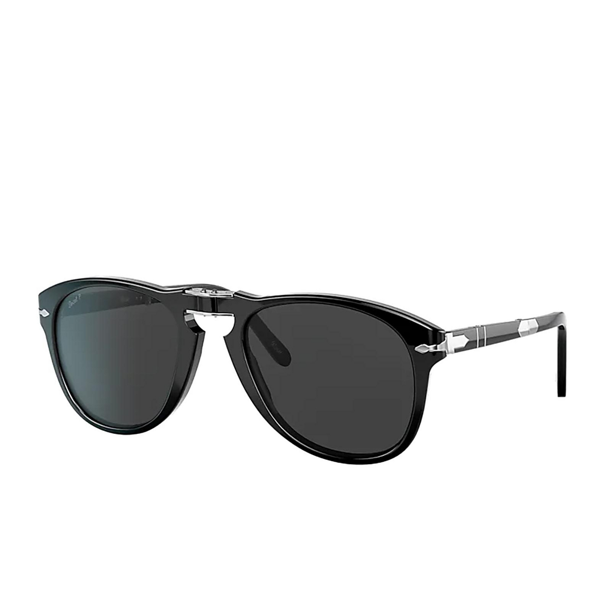 Persol STEVE MCQUEEN Sunglasses 95/48 Black - three-quarters view