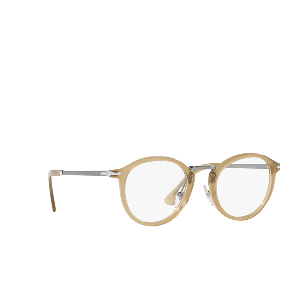 Persol VICO Eyeglasses 1169 Opal Beige - three-quarters view