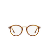 Persol VICO Eyeglasses 960 striped brown - product thumbnail 1/4