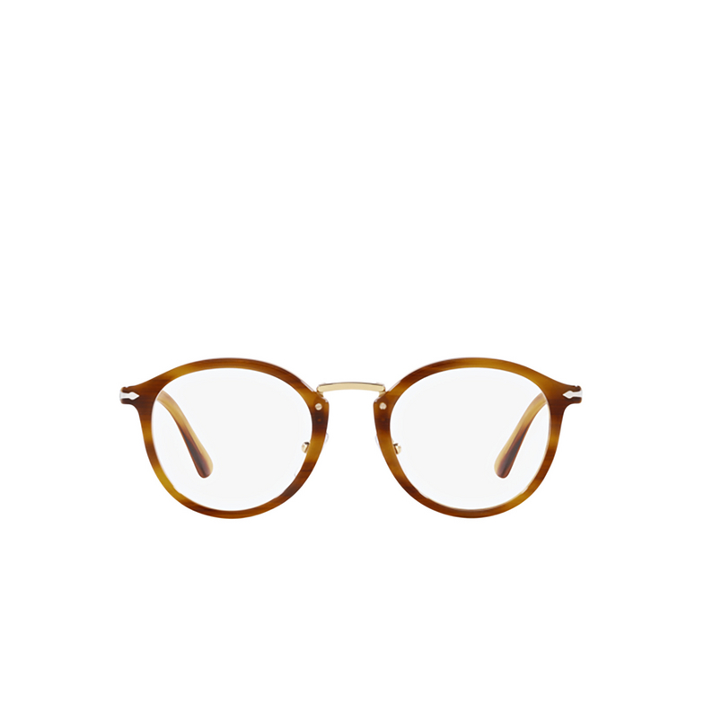 Persol VICO Eyeglasses 960 striped brown - 1/4