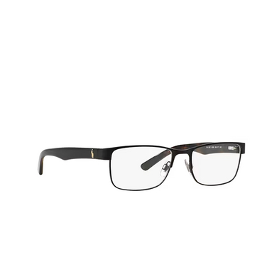 Occhiali da vista Polo Ralph Lauren PH1157 9038 matte black - tre quarti