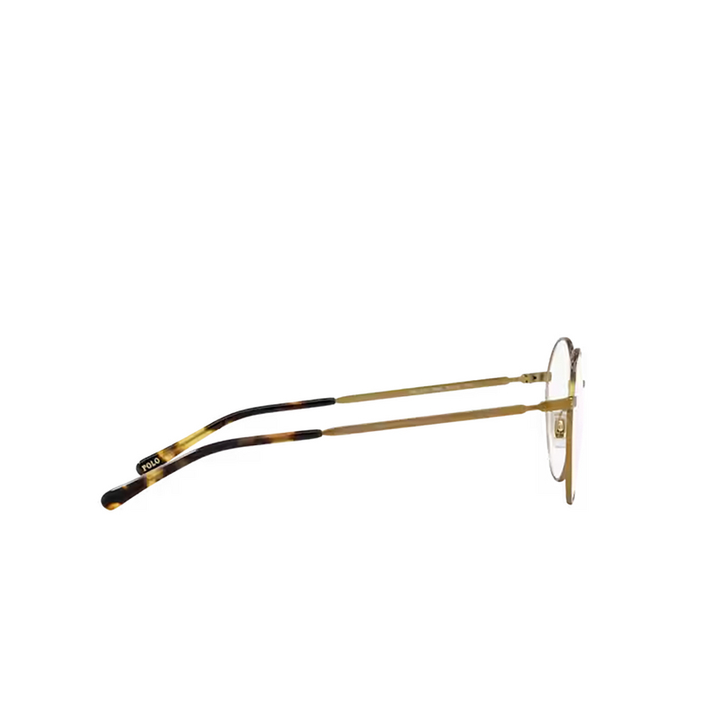 Polo Ralph Lauren PH1217 Eyeglasses 9324 semishiny brass - 3/3