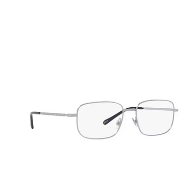 Polo Ralph Lauren PH1218 Eyeglasses 9316 semishiny silver - three-quarters view