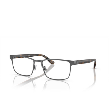 Occhiali da vista Polo Ralph Lauren PH1222 9307 semishiny dark gunmetal - tre quarti