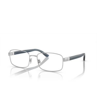 Gafas graduadas Polo Ralph Lauren PH1223 9316 semishiny silver - Vista tres cuartos