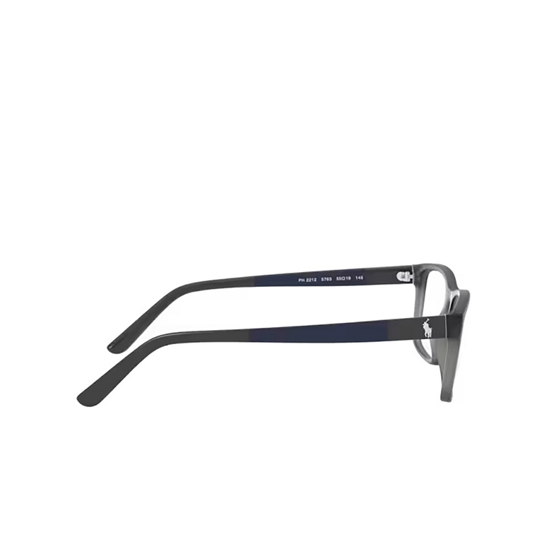 Lunettes de vue Polo Ralph Lauren PH2212 5763 matte transparent grey - 3/3