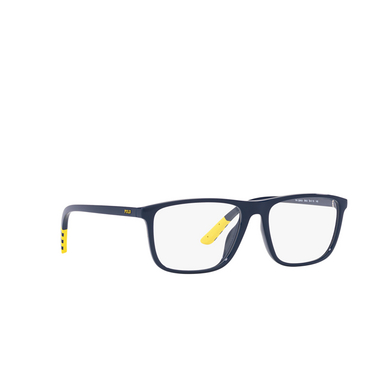 Occhiali da vista Polo Ralph Lauren PH2245U 5902 shiny navy blue - tre quarti