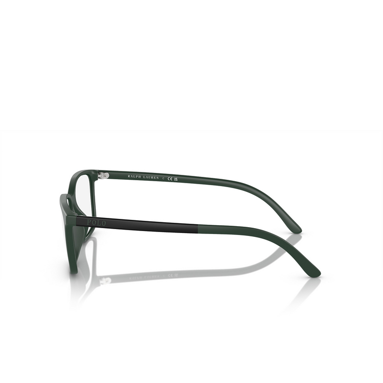 Polo Ralph Lauren PH2250U Eyeglasses 5508 matte bottle green - 3/3