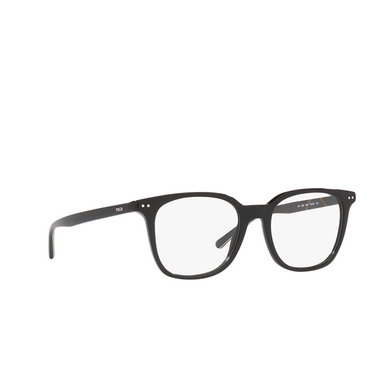 Lunettes de vue Polo Ralph Lauren PH2256 5001 shiny black - Vue trois quarts