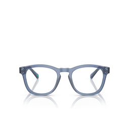 Polo Ralph Lauren PH2258 Eyeglasses 6092 shiny transparent blue