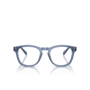 Lunettes de vue Polo Ralph Lauren PH2258 6092 shiny transparent blue - Vue de face