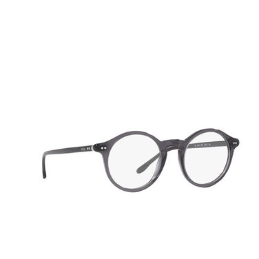 Polo Ralph Lauren PH2260 Eyeglasses 5965 shiny transparent grey - three-quarters view