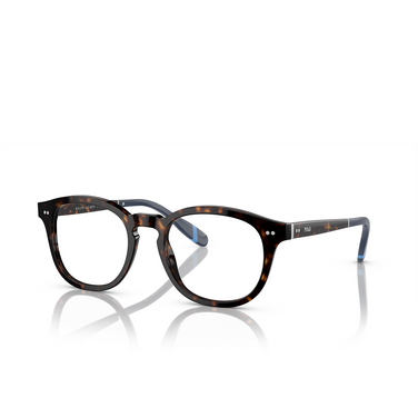 Occhiali da vista Polo Ralph Lauren PH2267 5003 shiny dark havana - tre quarti