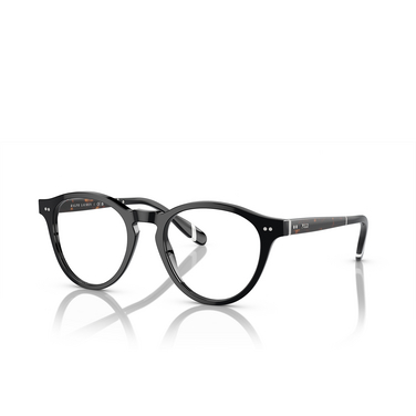 Lunettes de vue Polo Ralph Lauren PH2268 5001 shiny black - Vue trois quarts