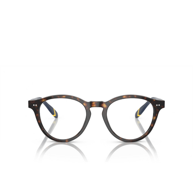 Gafas graduadas Polo Ralph Lauren PH2268 5003 shiny dark havana - Vista delantera