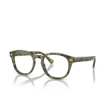 Gafas graduadas Polo Ralph Lauren PH2272 5436 shiny green havana - Vista tres cuartos