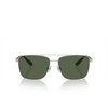 Lunettes de soleil Polo Ralph Lauren PH3137 90019A shiny silver - Vignette du produit 1/3