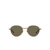 Occhiali da sole Polo Ralph Lauren PH3144 9324/3 semishiny brass - anteprima prodotto 1/3