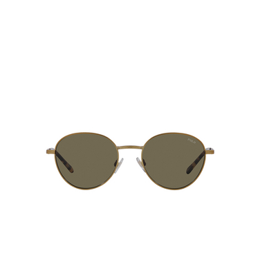 Polo Ralph Lauren PH3144 Sunglasses 9324/3 semishiny brass - front view